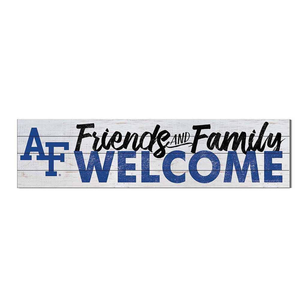 40x10 Sign Friends Family Welcome Air Force Academy Falcons