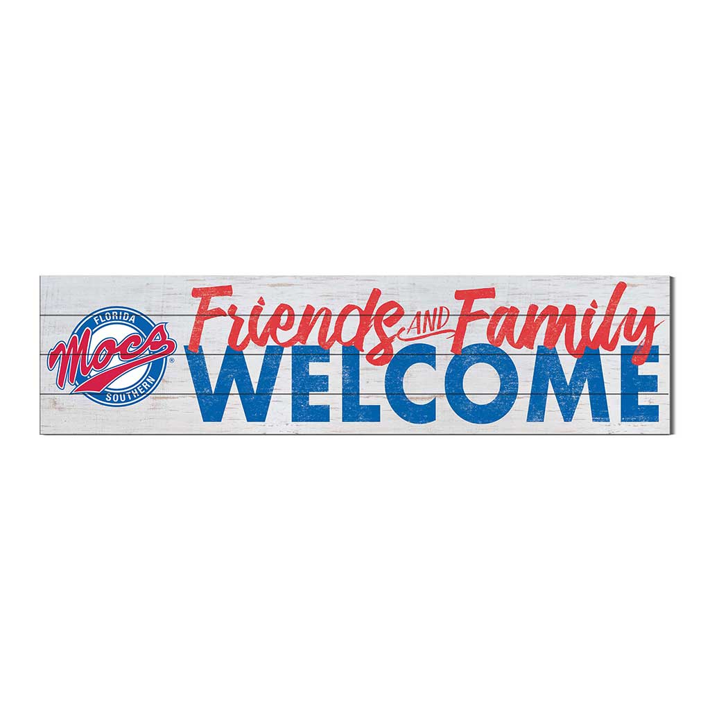 40x10 Sign Friends Family Welcome Florida Southern College Moccasins