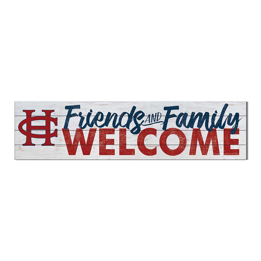 40x10 Sign Friends Family Welcome Hanover College Panthers