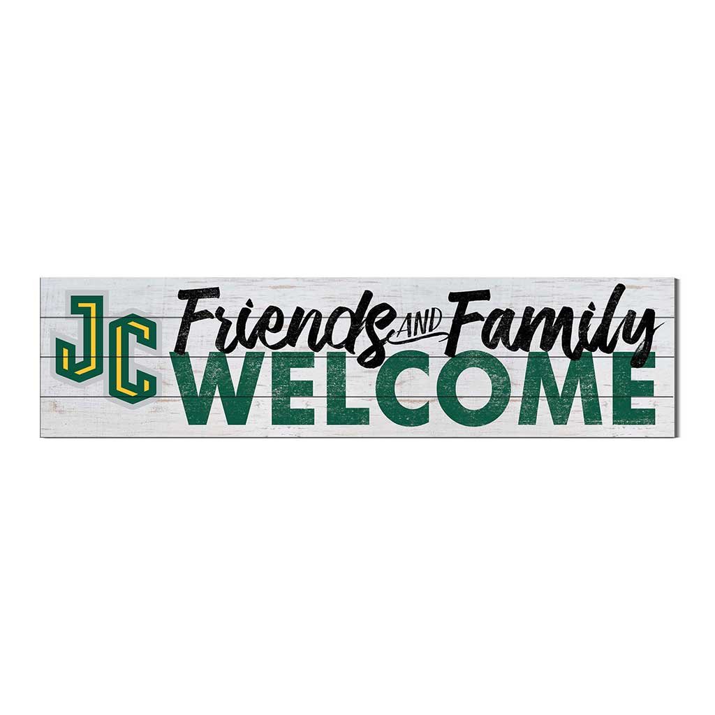 40x10 Sign Friends Family Welcome New Jersey City University Gothic Knights