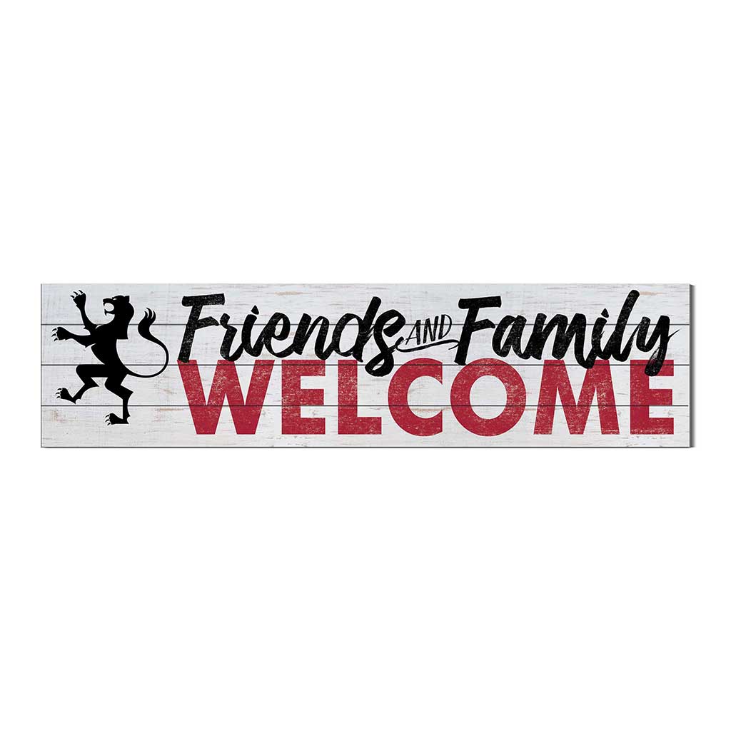 40x10 Sign Friends Family Welcome Phillips Exeter Academy Big Reds