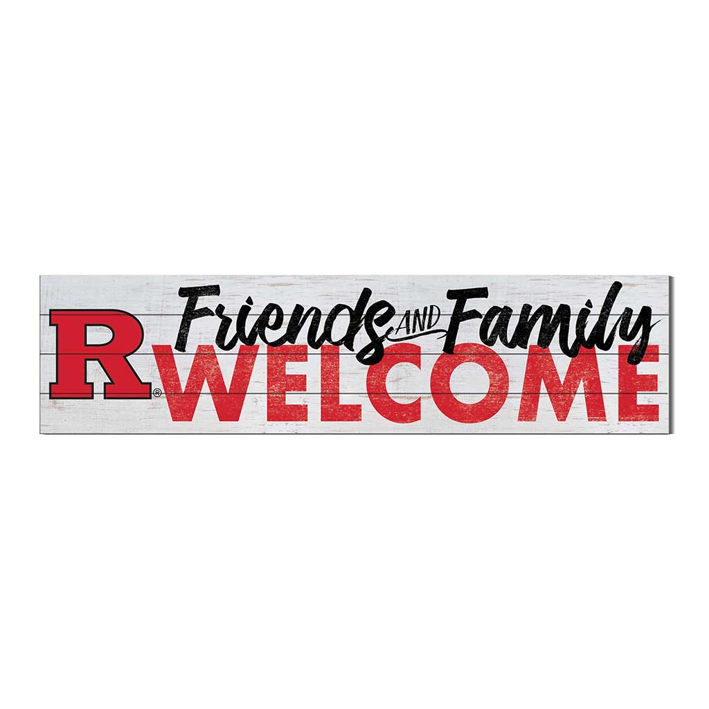 40x10 Sign Friends Family Welcome Rutgers - Newark