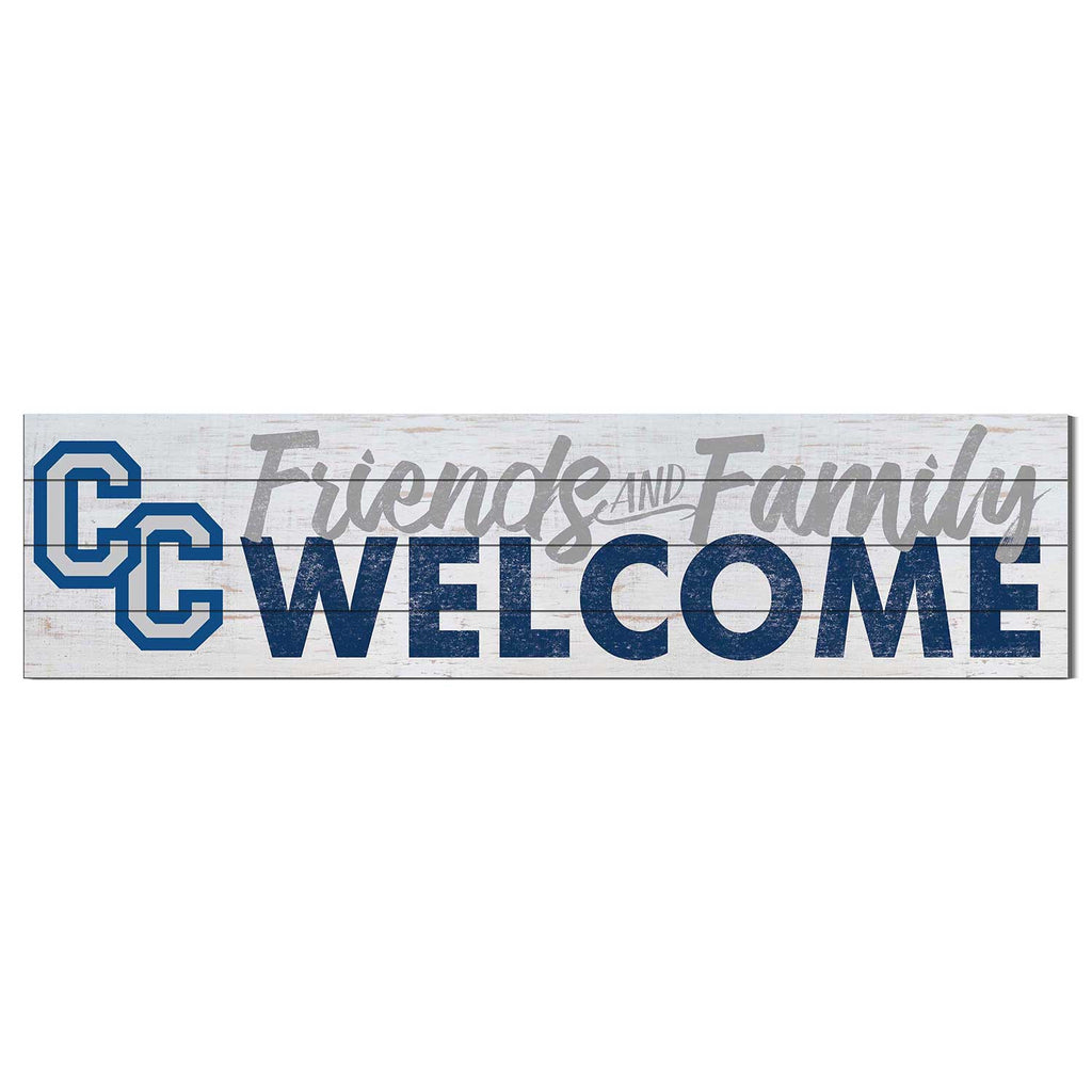 40x10 Sign Friends Family Welcome Columbia College Lions