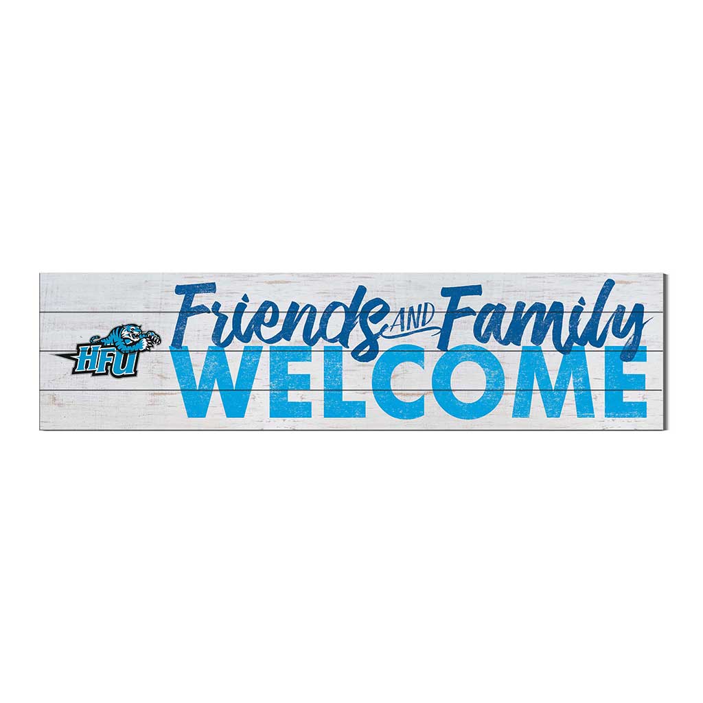 40x10 Sign Friends Family Welcome Holy Family Universty Tigers