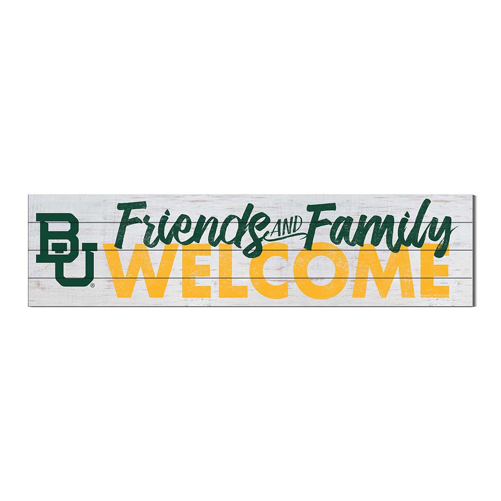 40x10 Sign Friends Family Welcome Baylor Bears