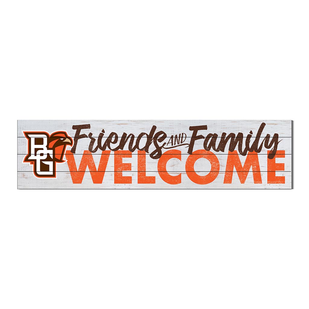 40x10 Sign Friends Family Welcome Bowling Green Falcons