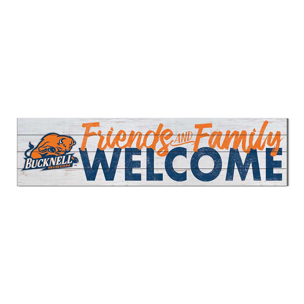 40x10 Sign Friends Family Welcome Bucknell Bison