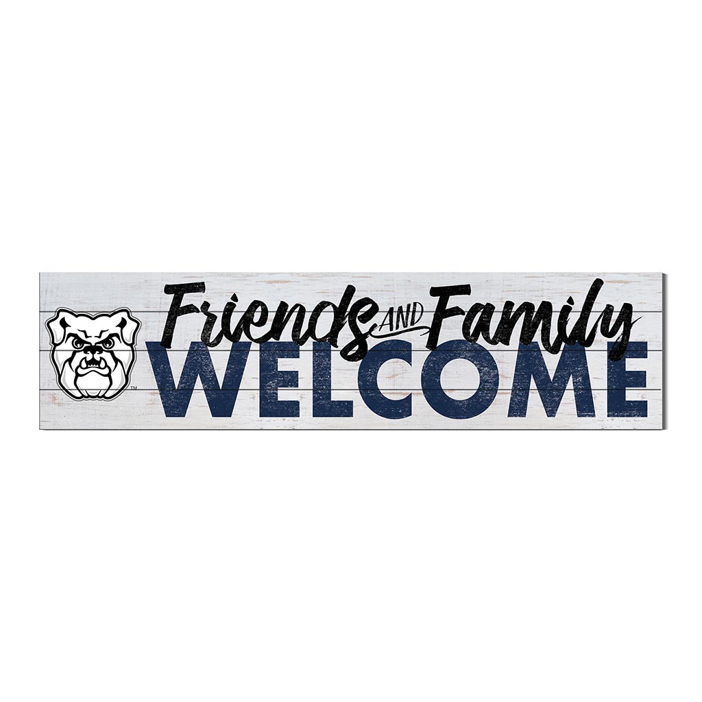 40x10 Sign Friends Family Welcome Butler Bulldogs