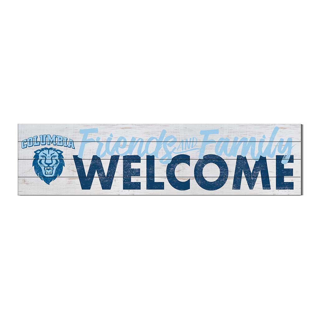 40x10 Sign Friends Family Welcome Columbia Lions