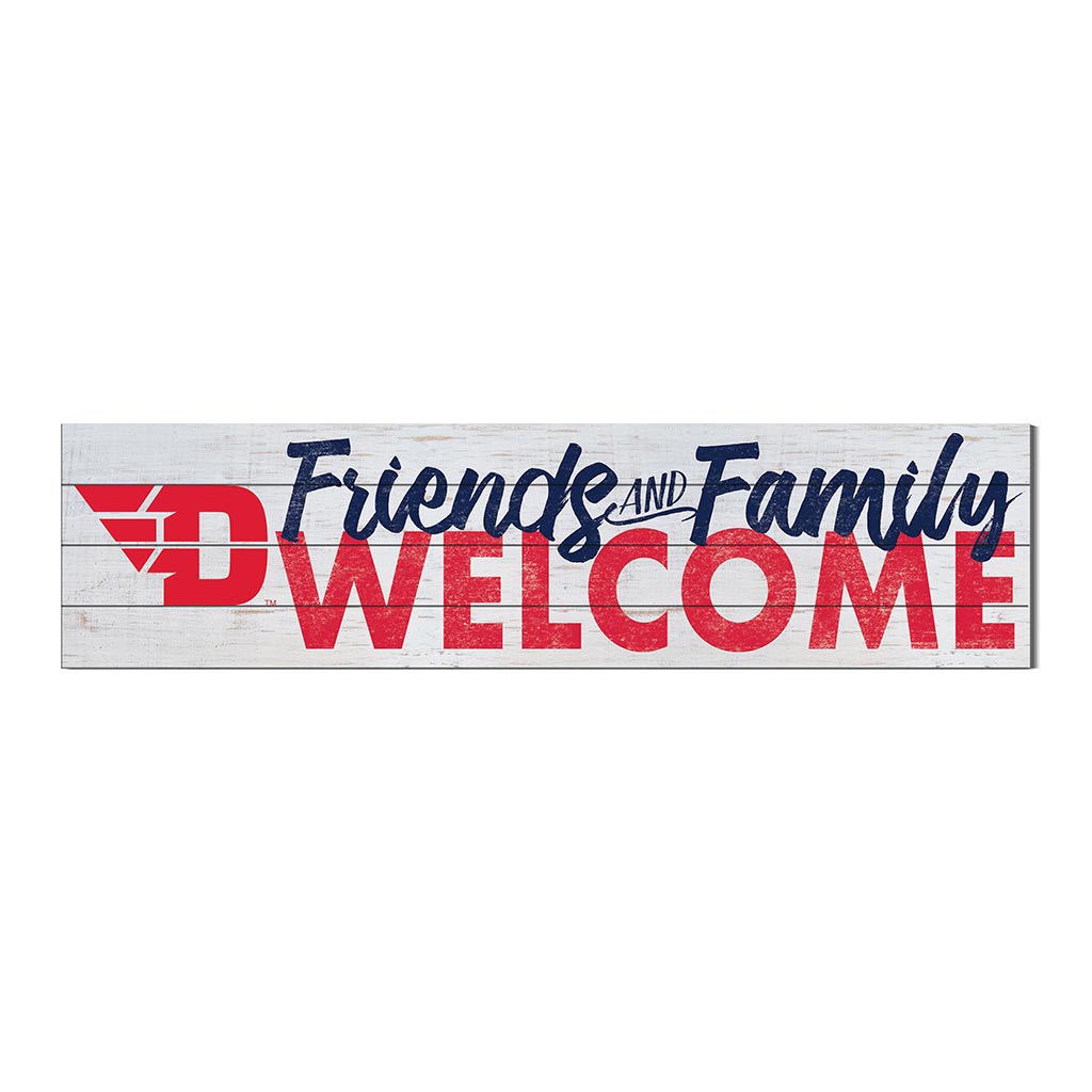 40x10 Sign Friends Family Welcome Dayton Flyers