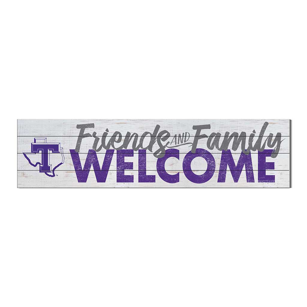 40x10 Sign Friends Family Welcome Tarleton State University Texans