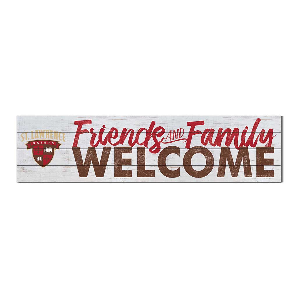 40x10 Sign Friends Family Welcome St. Lawrence University Saints