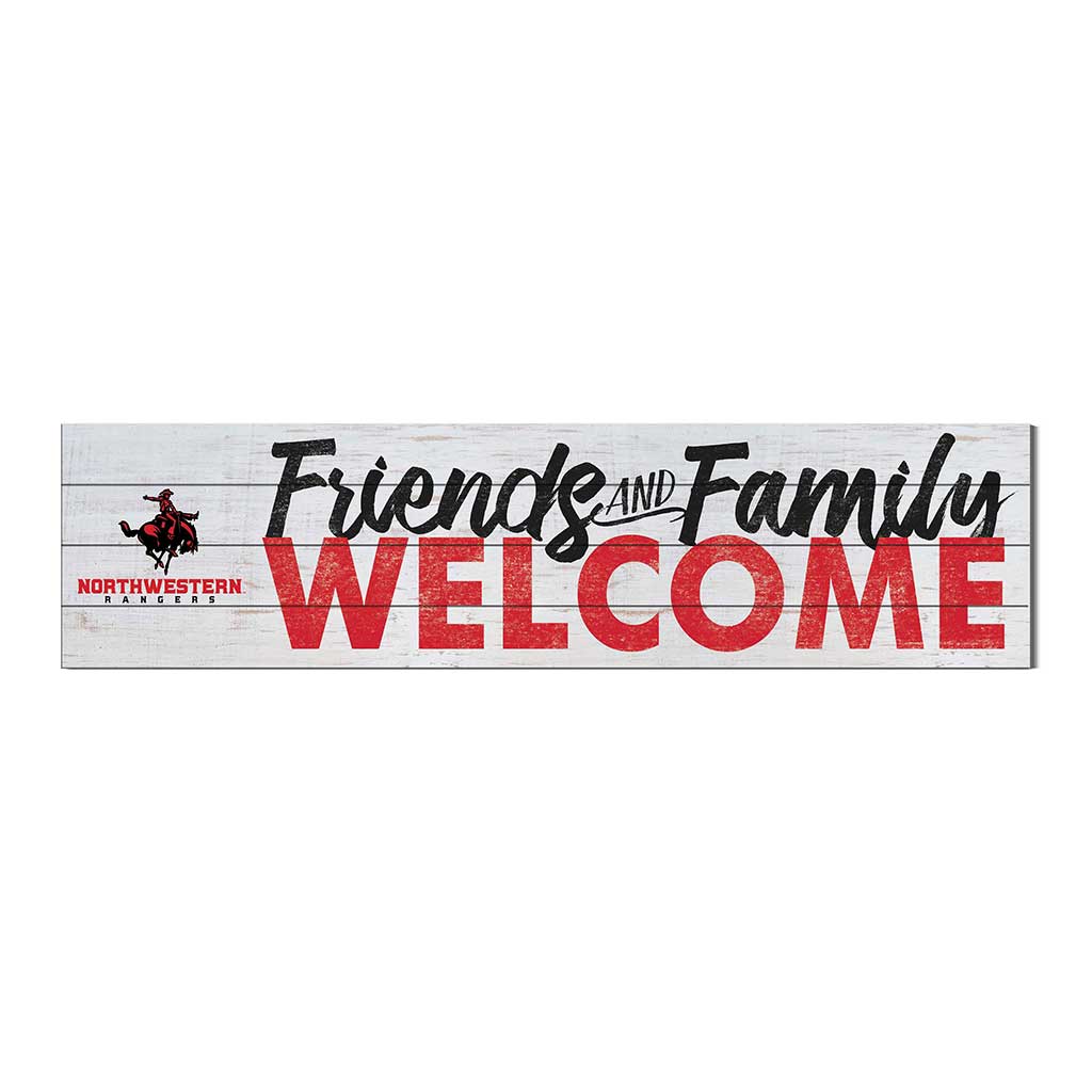 40x10 Sign Friends Family Welcome Northwestern Oklahoma State Rangers