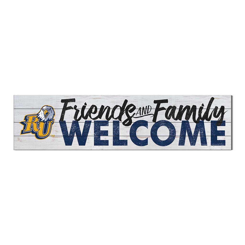 40x10 Sign Friends Family Welcome Reinhardt University Eagles