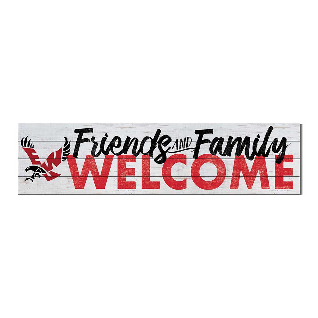 40x10 Sign Friends Family Welcome Eastern Washington Eagles