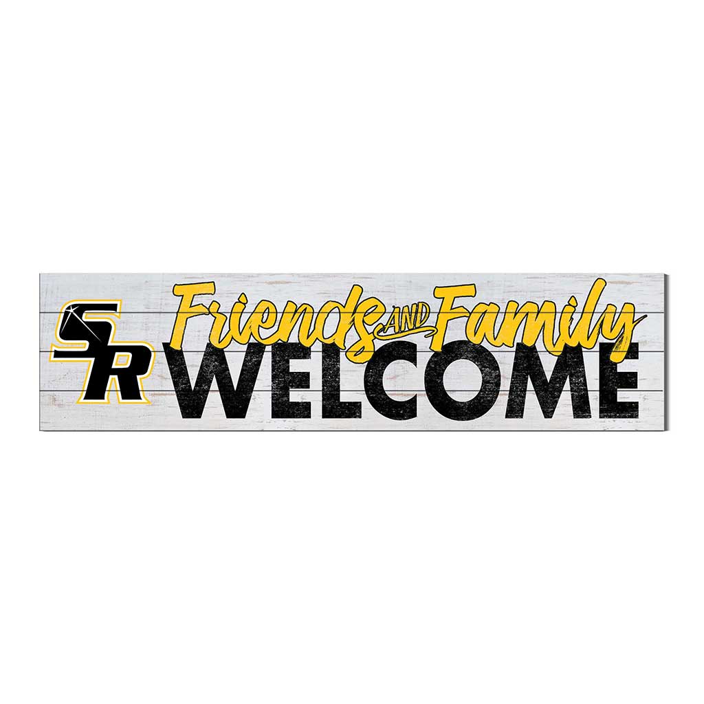 40x10 Sign Friends Family Welcome The College of Saint Rose Golden Knights