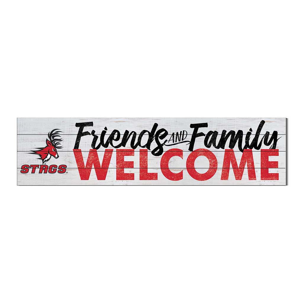 40x10 Sign Friends Family Welcome Fairfield Stags