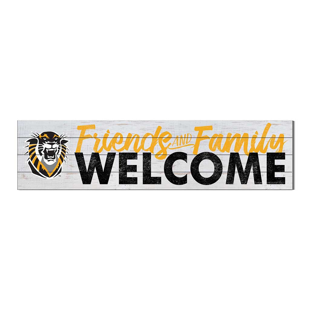 40x10 Sign Friends Family Welcome Fort Hays State Tigers