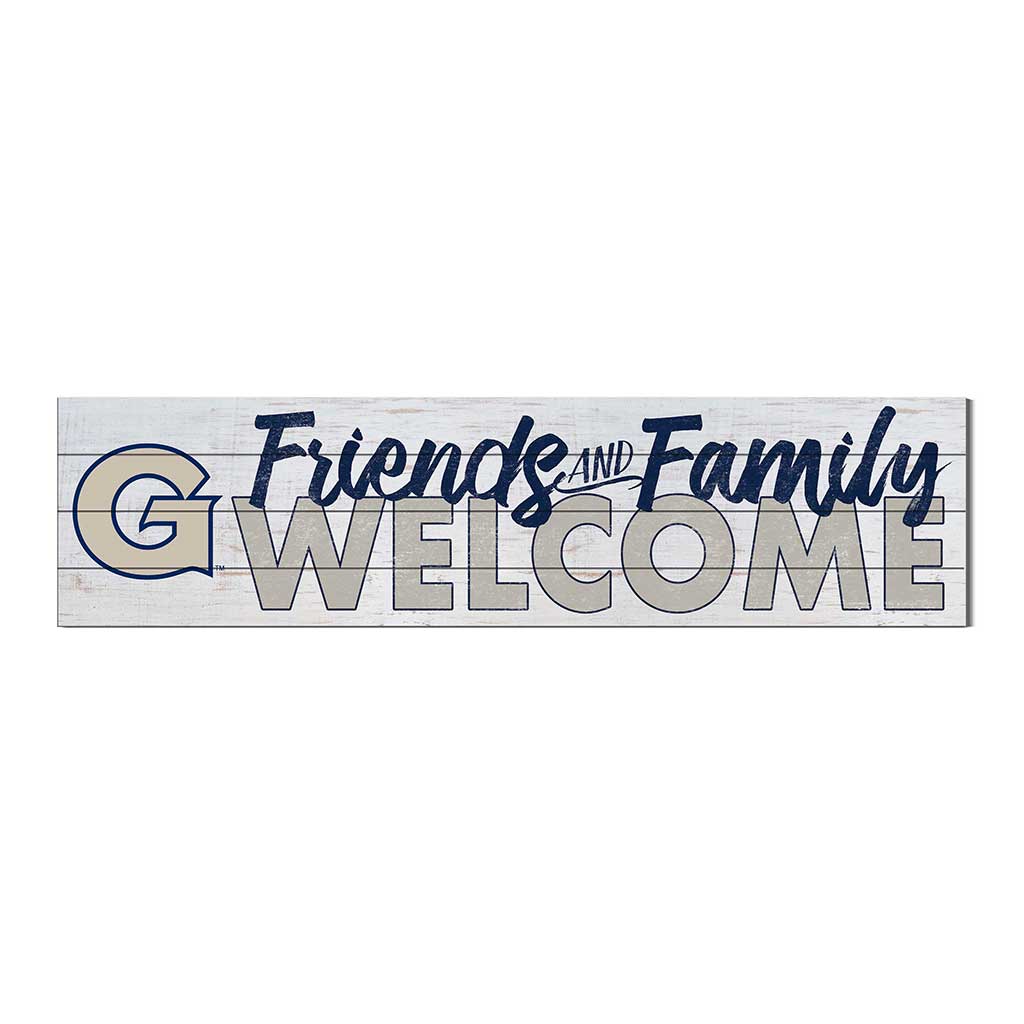 40x10 Sign Friends Family Welcome Georgetown Hoyas