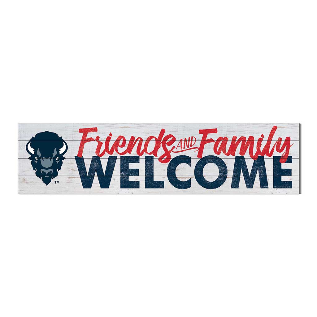 40x10 Sign Friends Family Welcome Howard Bison