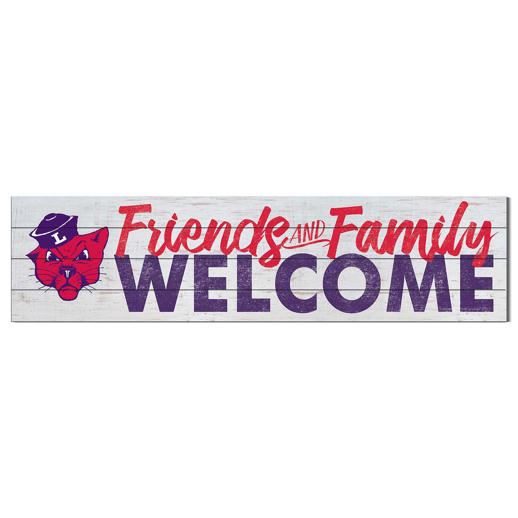 40x10 Sign Friends Family Welcome Linfield College Wildcats