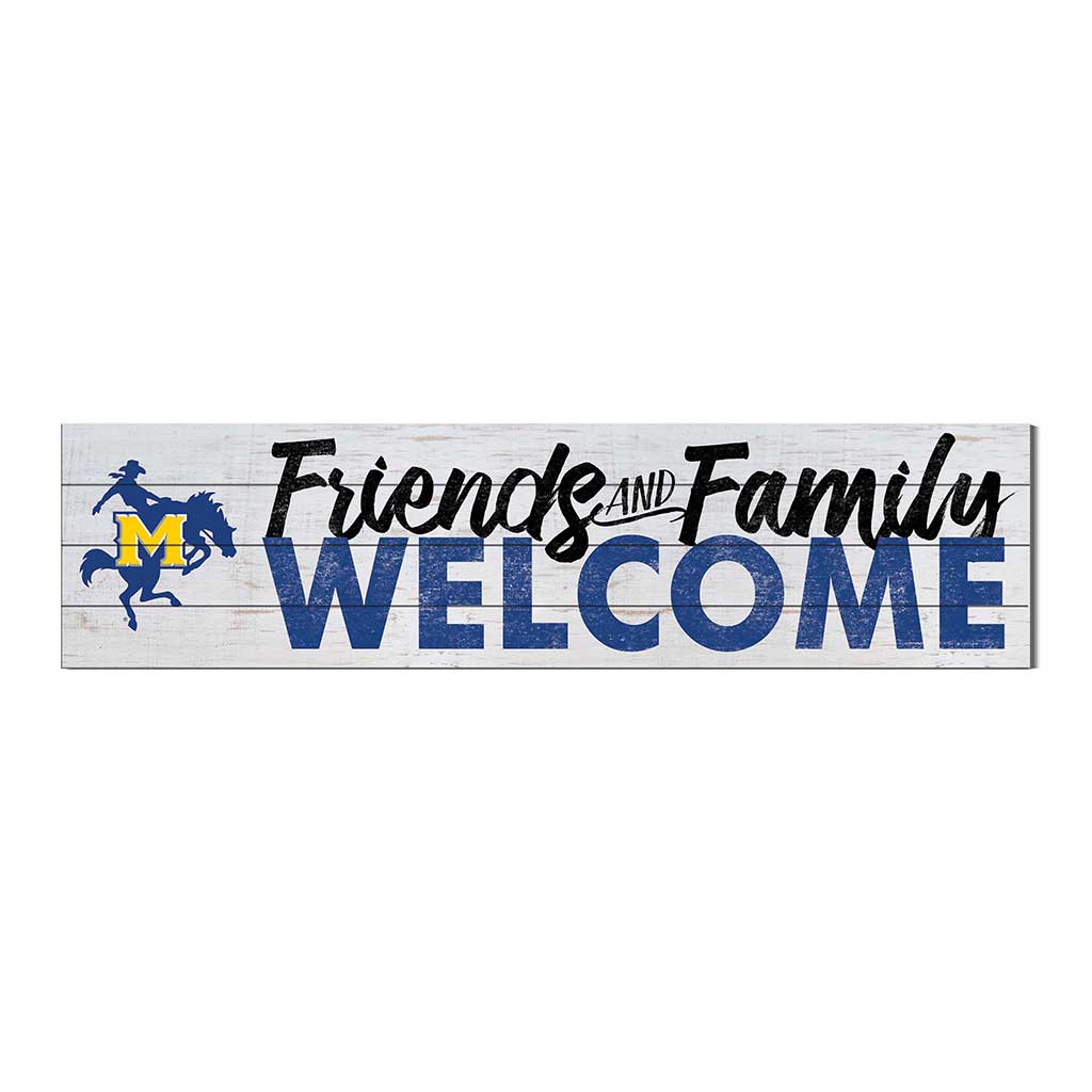 40x10 Sign Friends Family Welcome McNeese State Cowboys