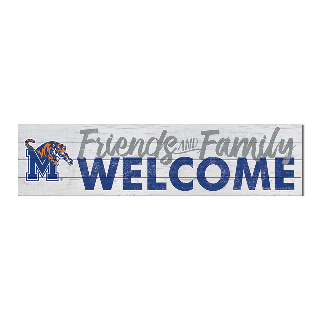 40x10 Sign Friends Family Welcome Memphis Tigers