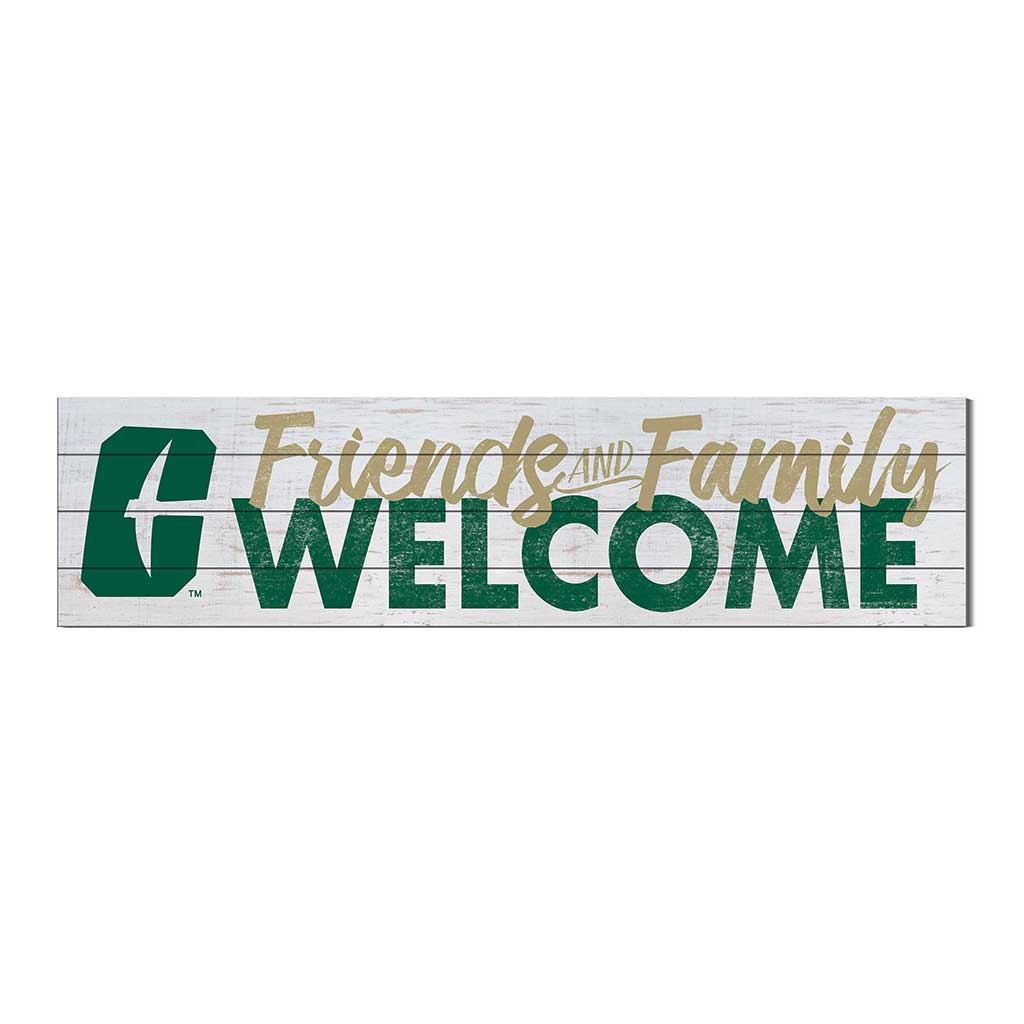 40x10 Sign Friends Family Welcome North Carolina (Charlotte) 49ers