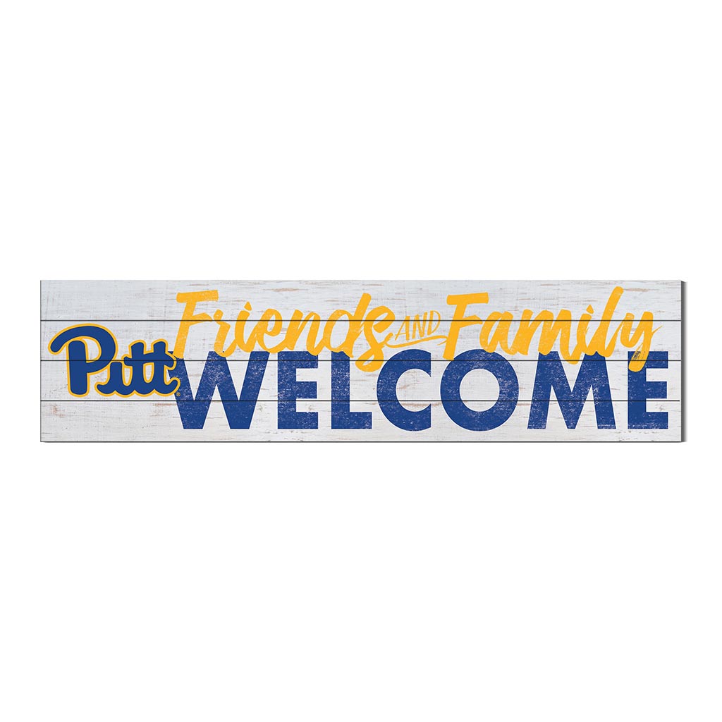 40x10 Sign Friends Family Welcome Pittsburgh Panthers