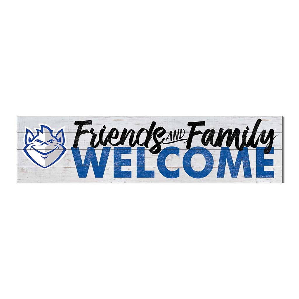 40x10 Sign Friends Family Welcome Saint Louis Billikens