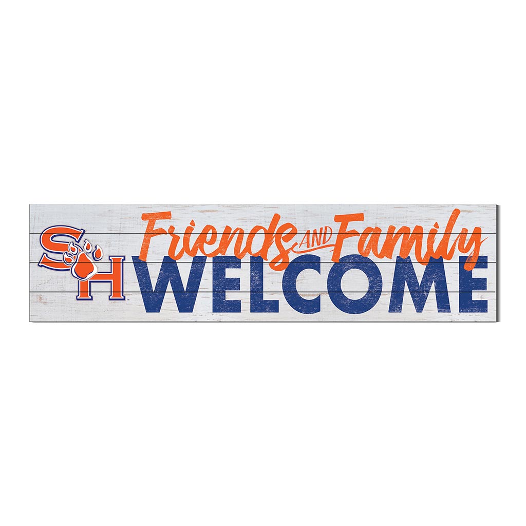 40x10 Sign Friends Family Welcome Sam Houston State Bearkats