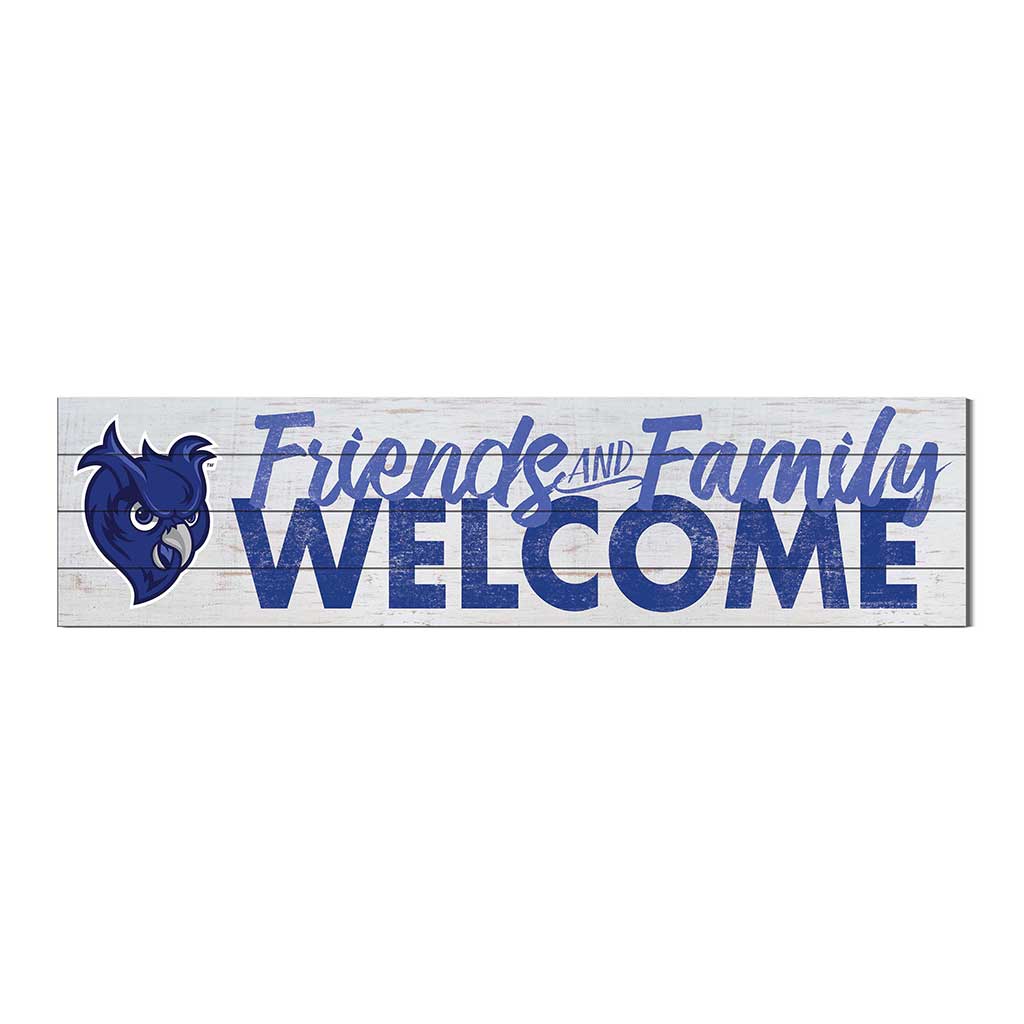 40x10 Sign Friends Family Welcome Southern Connecticut State Owls