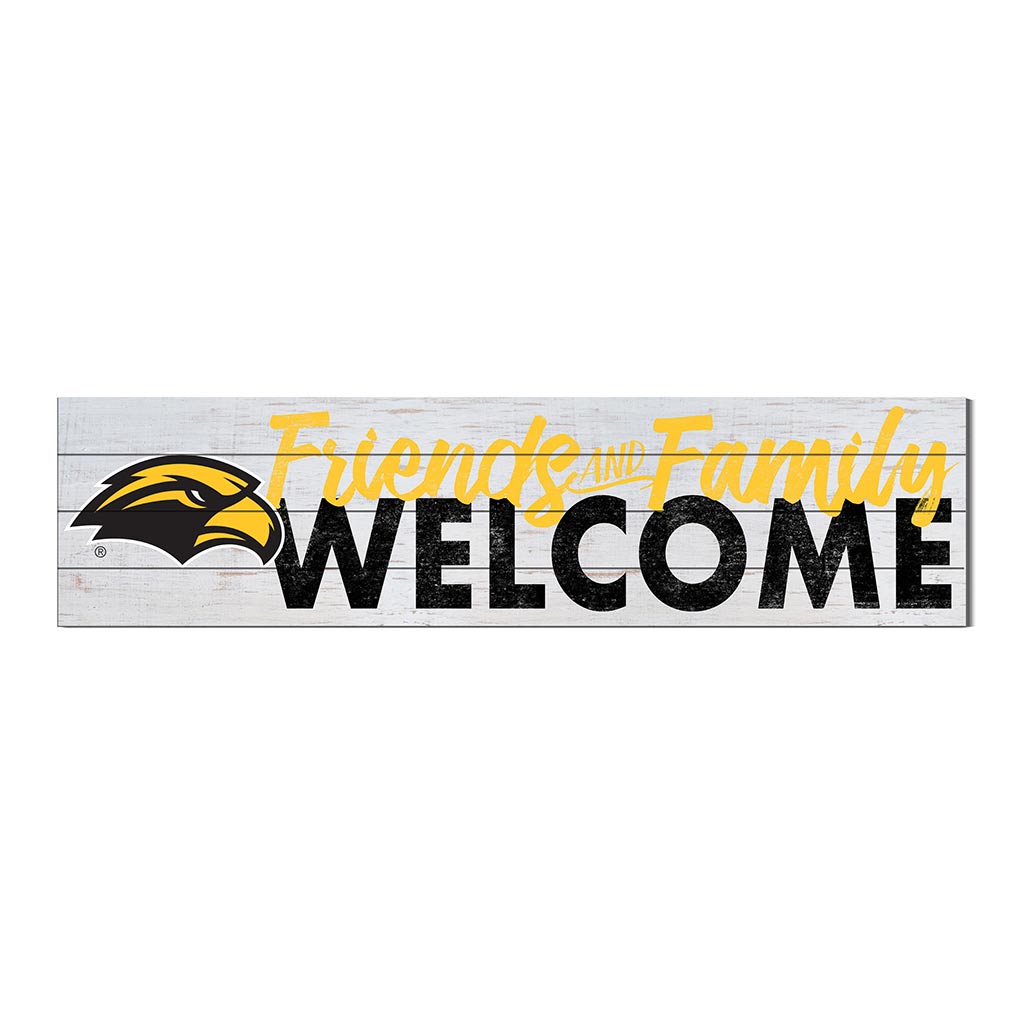 40x10 Sign Friends Family Welcome Southern Mississippi Golden Eagles