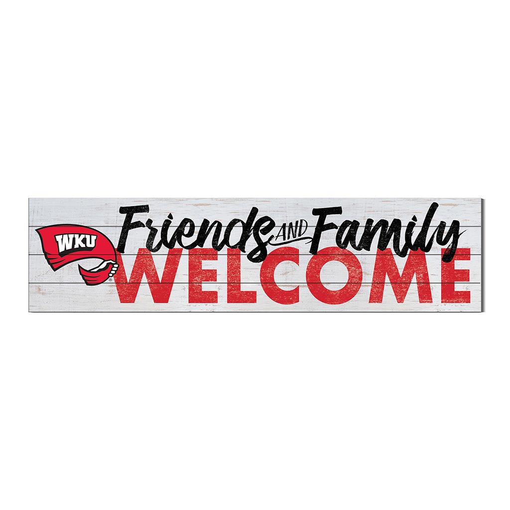 40x10 Sign Friends Family Welcome St Catherine Wildcats