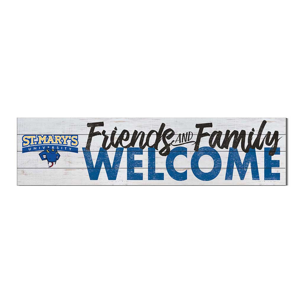 40x10 Sign Friends Family Welcome St Mary's (San Antonio) Rattlers