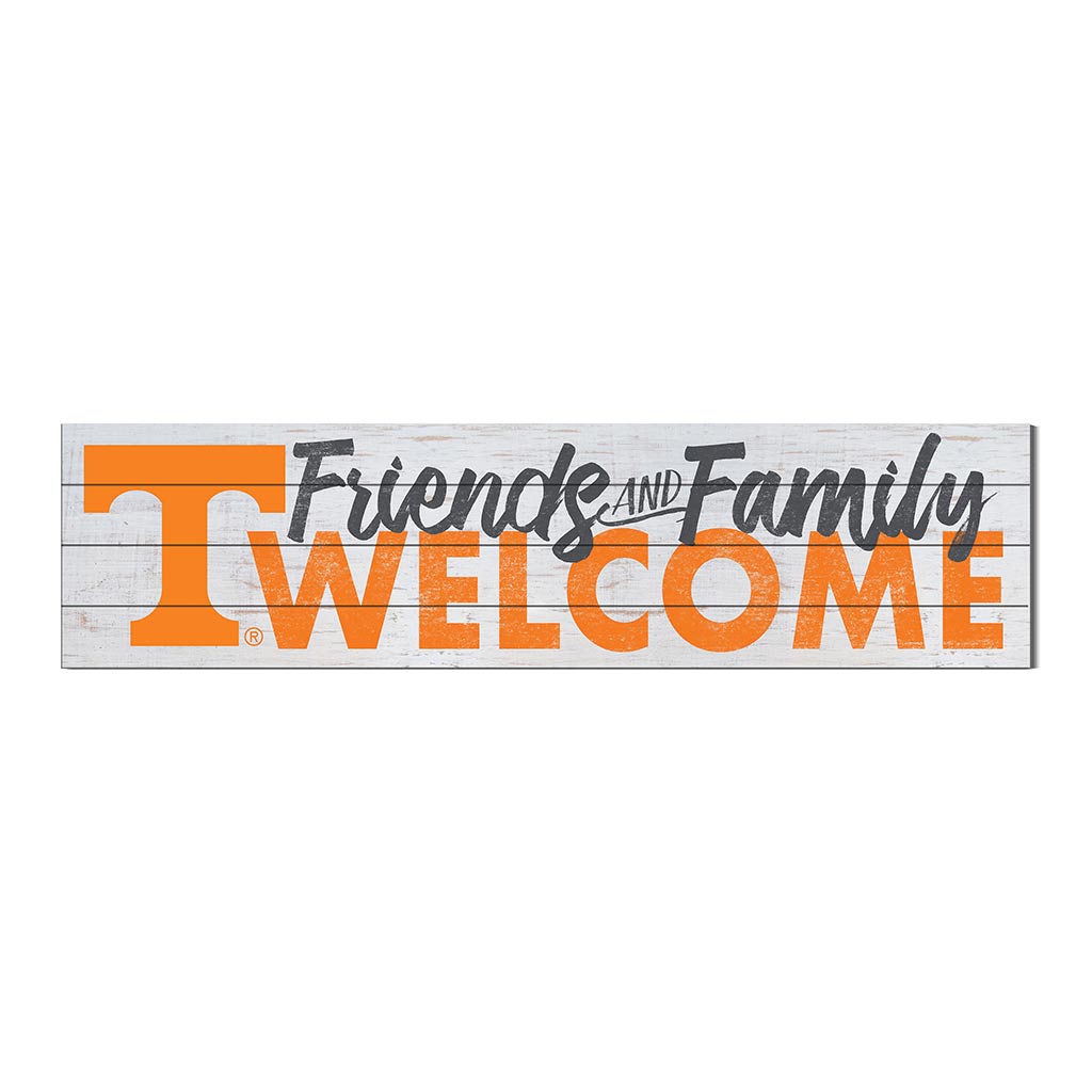 40x10 Sign Friends Family Welcome Tennessee Volunteers