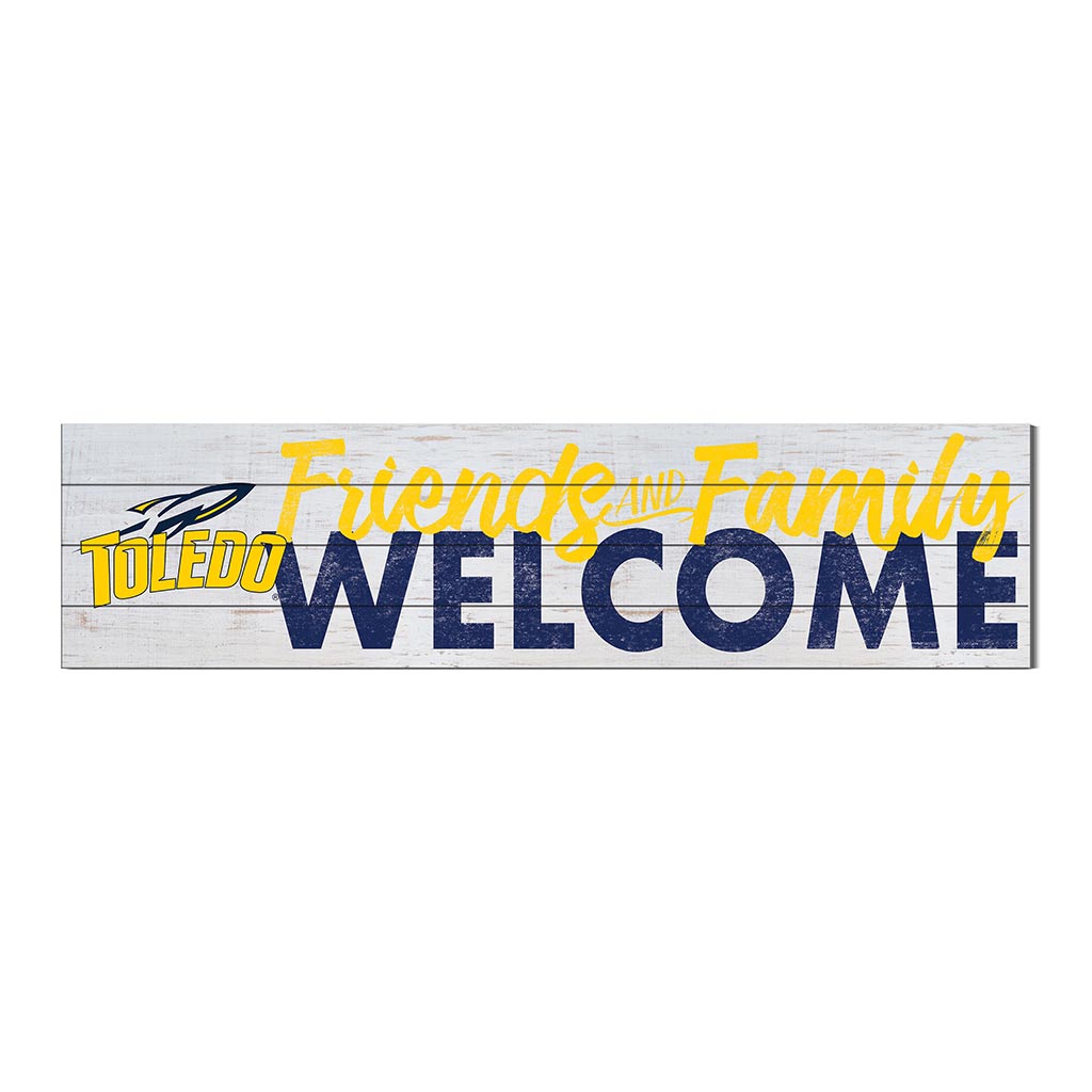 40x10 Sign Friends Family Welcome Toledo Rockets