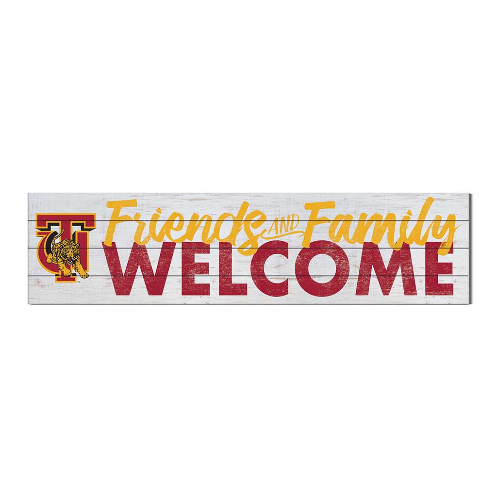 40x10 Sign Friends Family Welcome Tuskegee Golden Tigers