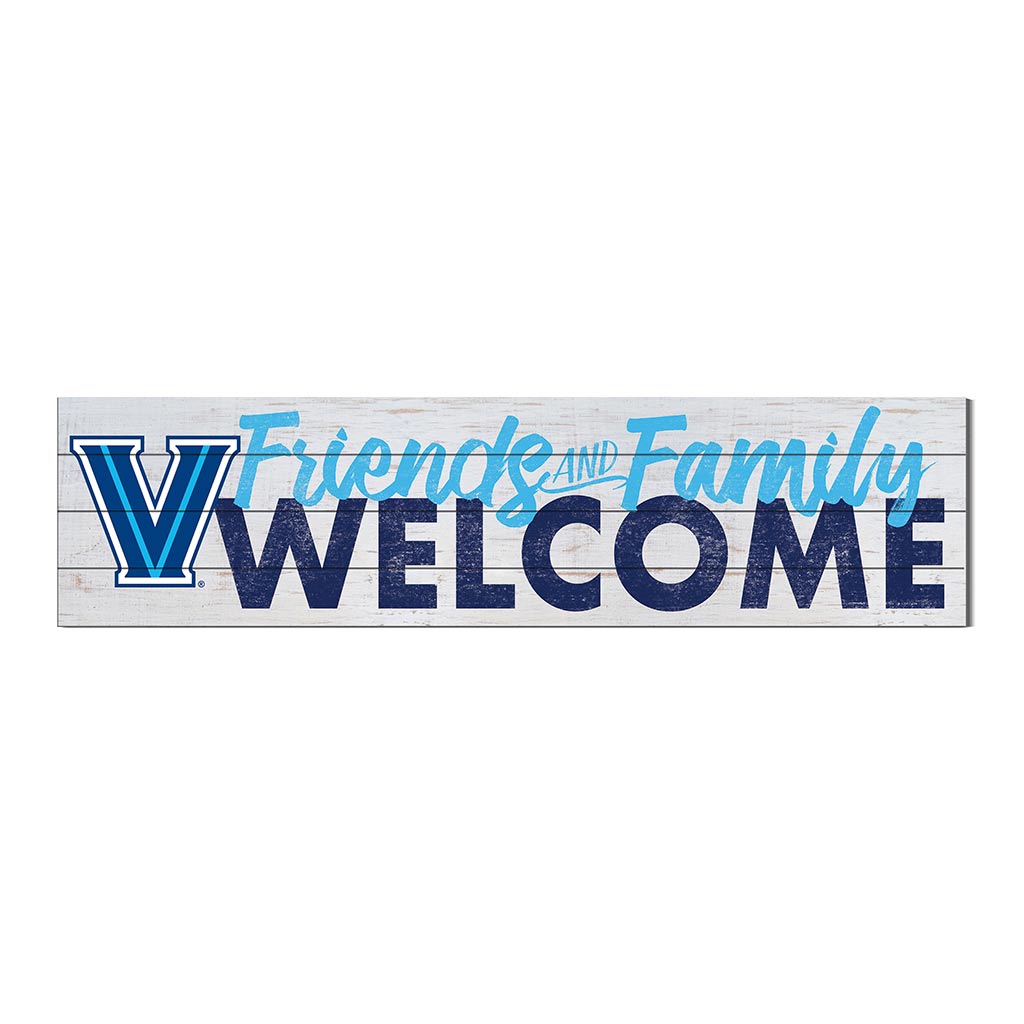 40x10 Sign Friends Family Welcome Villanova Wildcats