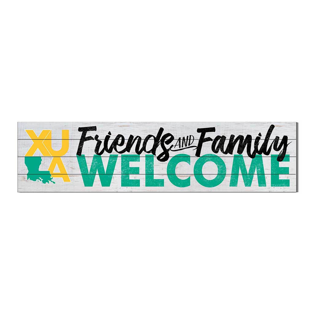 40x10 Sign Friends Family Welcome Xavier New Orleans Gold Rush