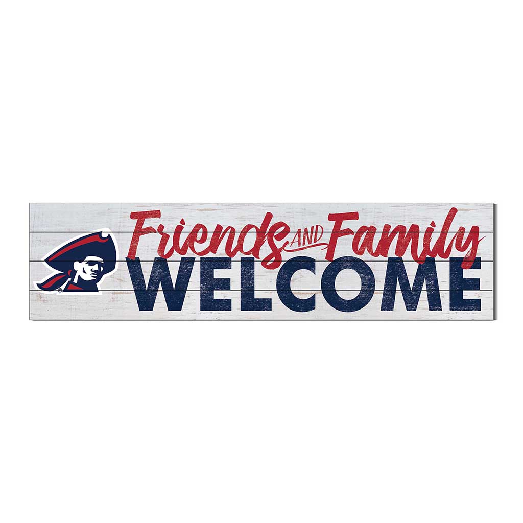 40x10 Sign Friends Family Welcome Robert Morris University Colonials