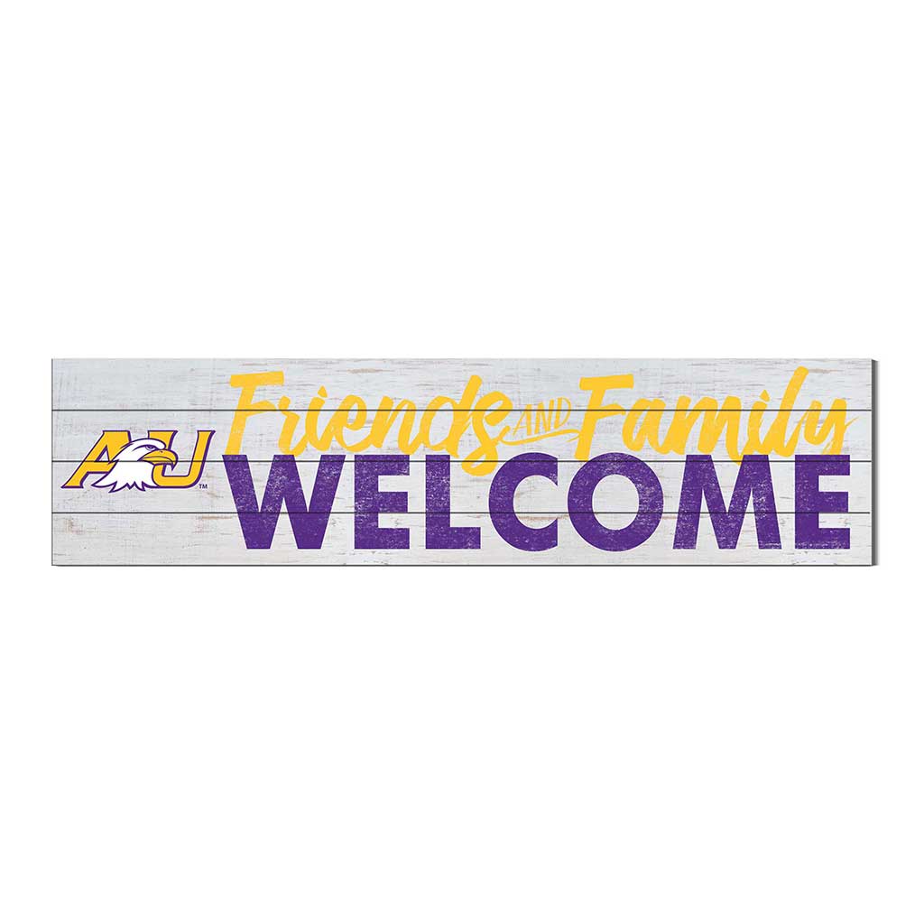 40x10 Sign Friends Family Welcome Ashland University Bookstore