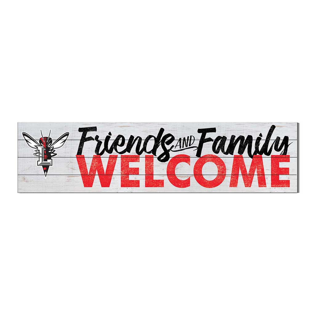 40x10 Sign Friends Family Welcome Lynchburg College Hornets