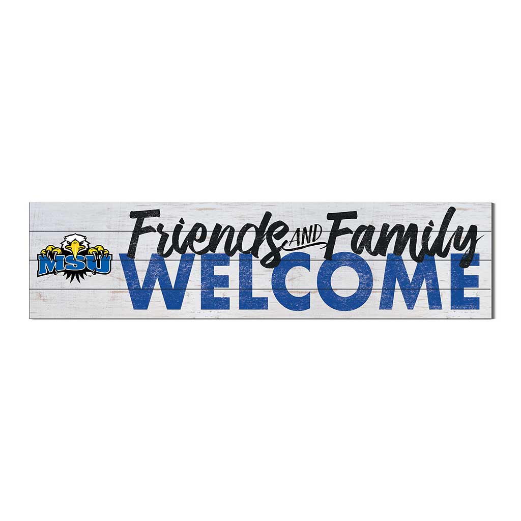 40x10 Sign Friends Family Welcome Morehead State Eagles