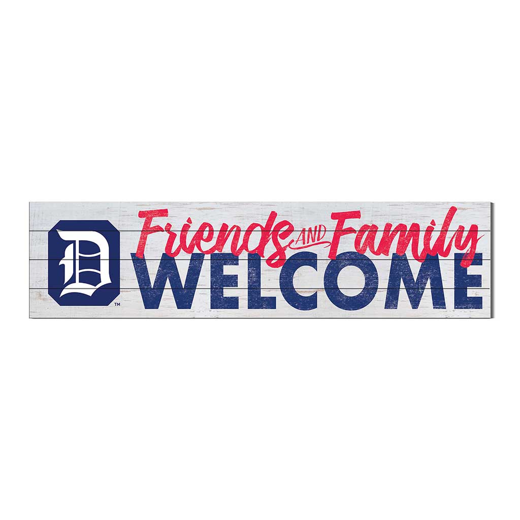 40x10 Sign Friends Family Welcome Duquesne Dukes