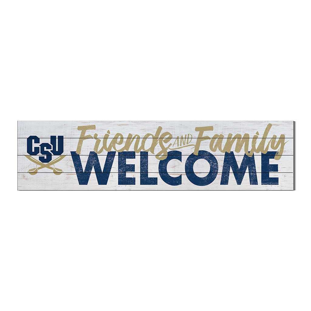 40x10 Sign Friends Family Welcome Charleston Southern Buccaneers