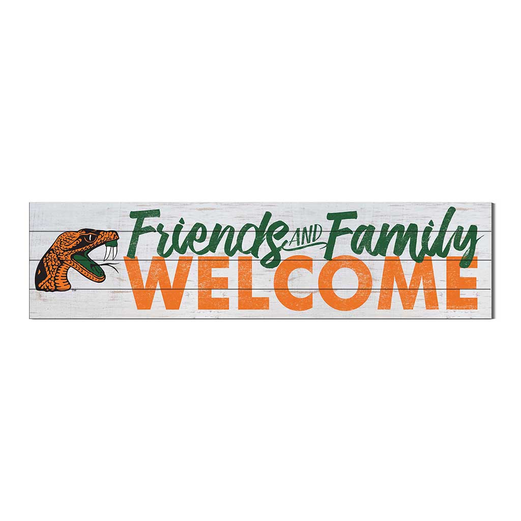 40x10 Sign Friends Family Welcome Florida A&M Rattlers