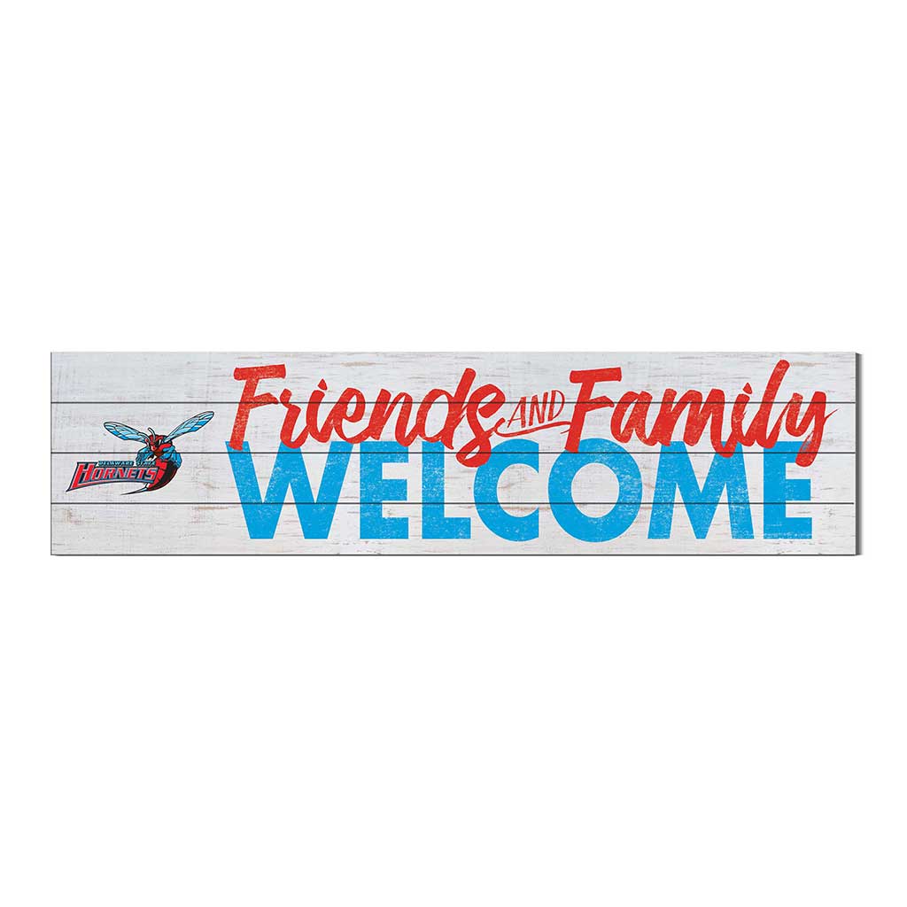 40x10 Sign Friends Family Welcome Delaware State Hornets