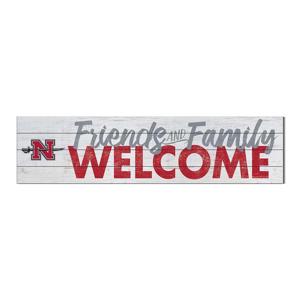 40x10 Sign Friends Family Welcome Nicholls State Colonels