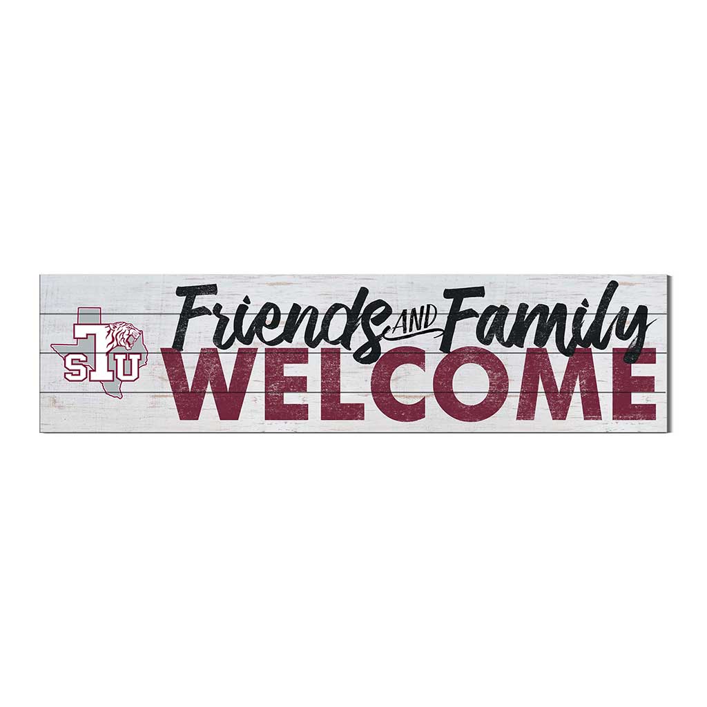 40x10 Sign Friends Family Welcome Texas Southern Tigers